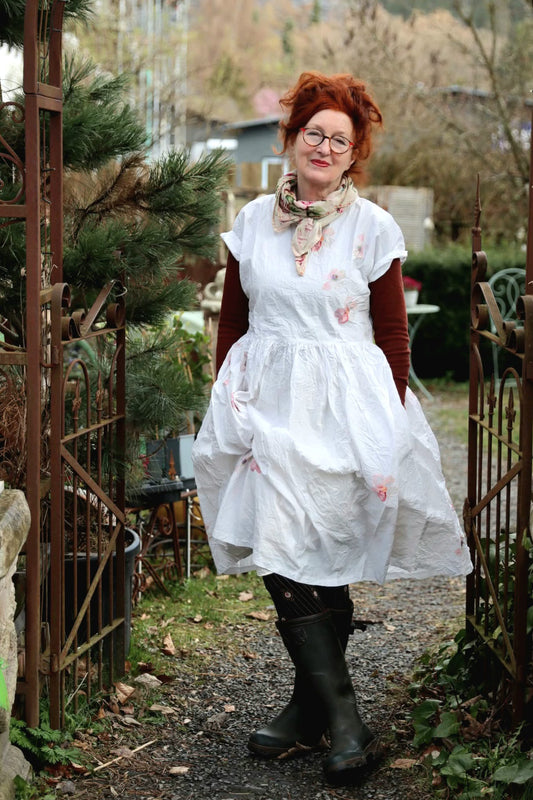 Ewa i Walla Kleid DAVIDA 55943 Baumwolle geblümt Summer 26