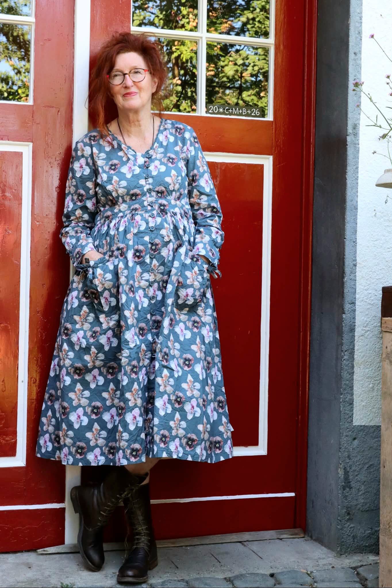 Ewa i Walla Kleid Malo 55973 AW26  Original Flower