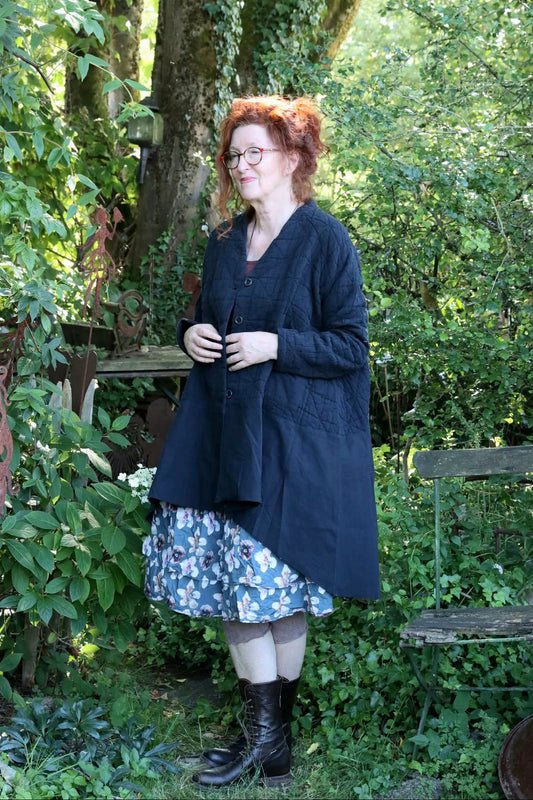 Ewa i Walla Mantel Yrsa 66790 AW26 - Black