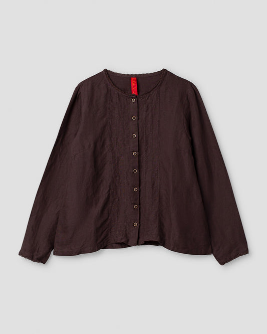 Ewa i Walla Bluse Sivi 44211 AW26 - Raisin