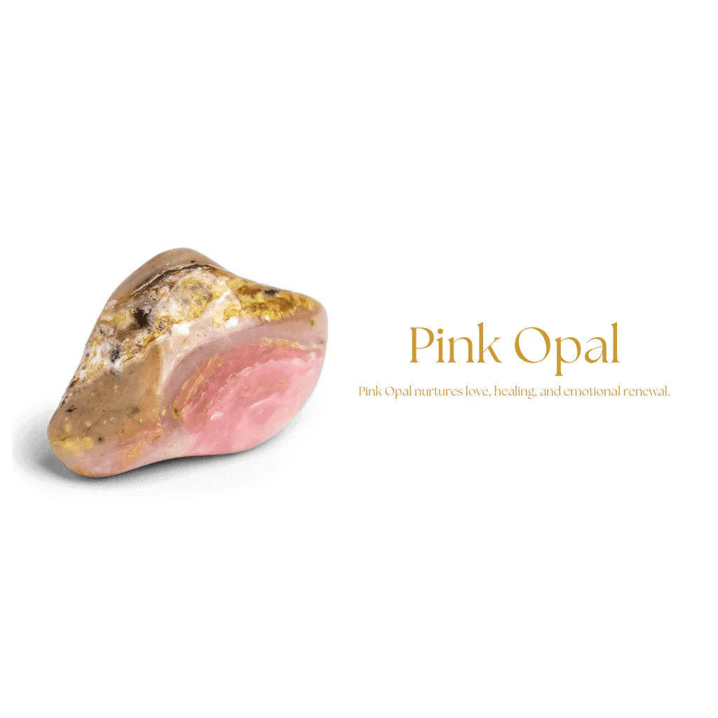 Ibu Jewels | Armband Jill Jake | Pink Opal | AN04