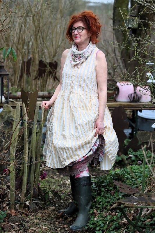 Ewa i Walla | Kleid BIRGITTA gestreift | 55896 SS25