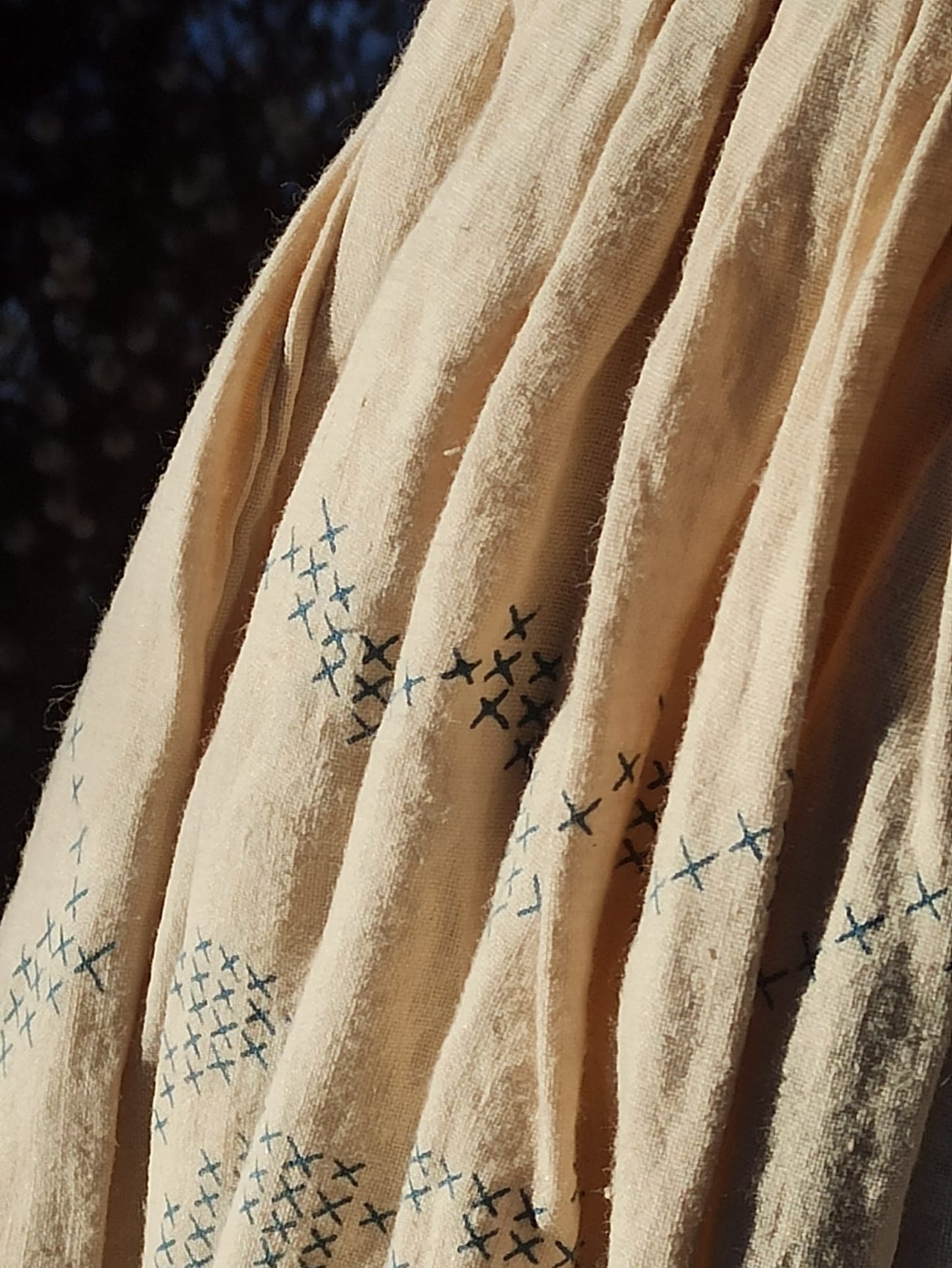 Ewa i Walla | Rock / Skirt Fabienne Linen Print Original | 22178 | SS23