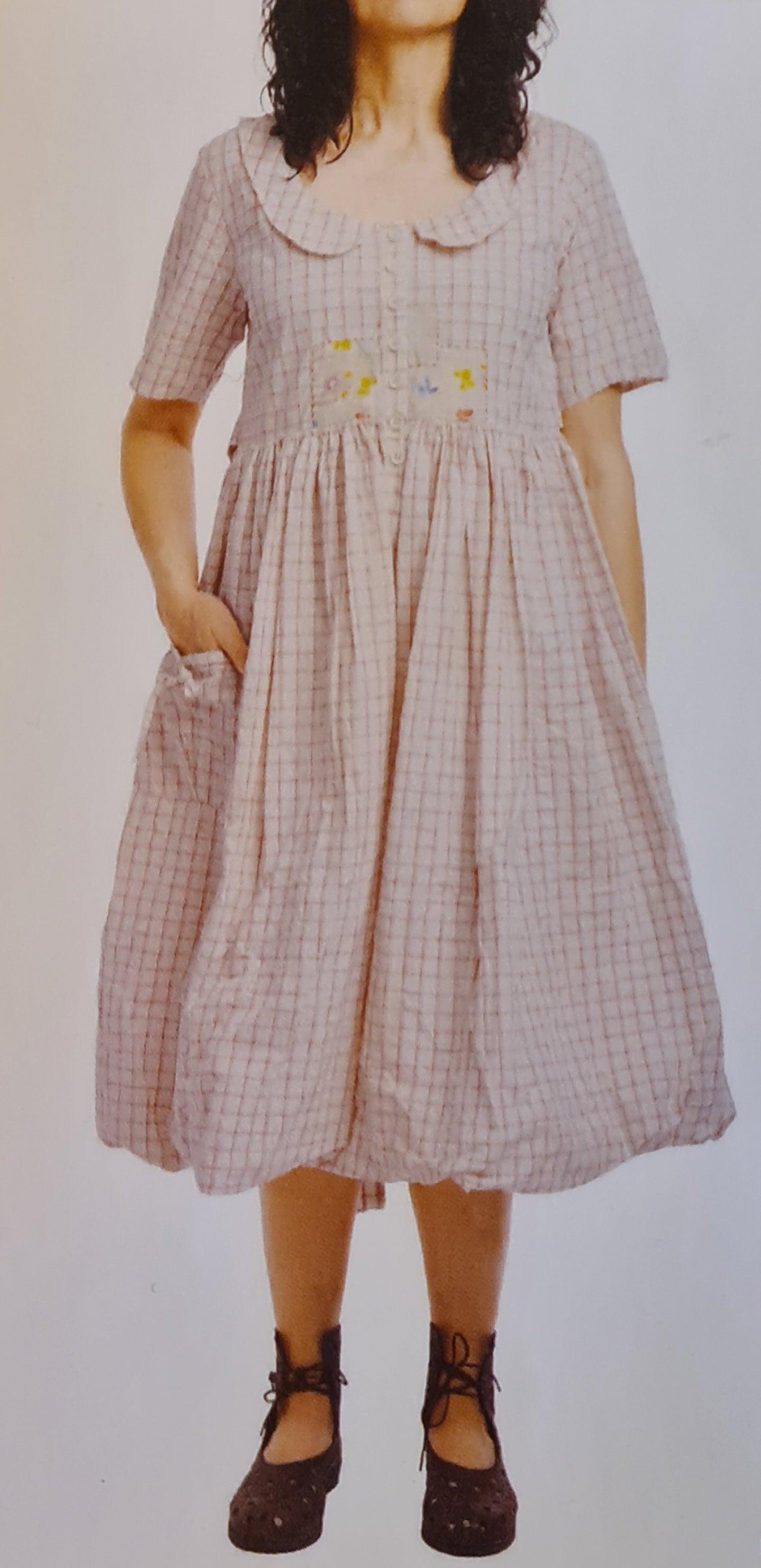 SALE! Ewa i Walla | Kleid / Dress Checked Cotton Original | 55749 | SS22 - Feenreich