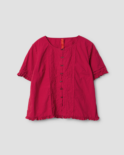 Ewa i Walla | Bluse KARIN  Cerise | 44897 | SS23