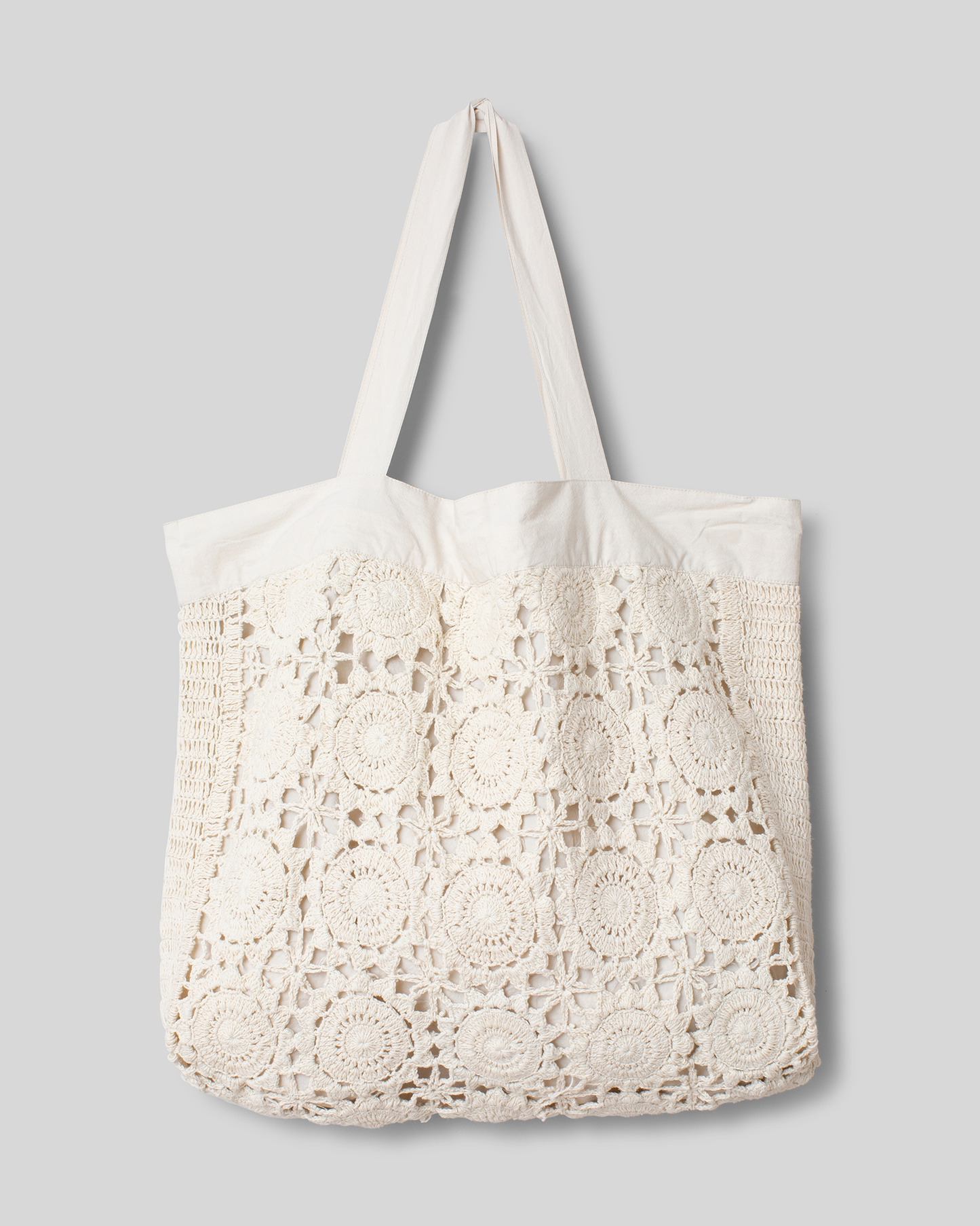 Ewa i Walla | Tasche / Bag CIEL Häkelblumen cotton | 77564 | SS23