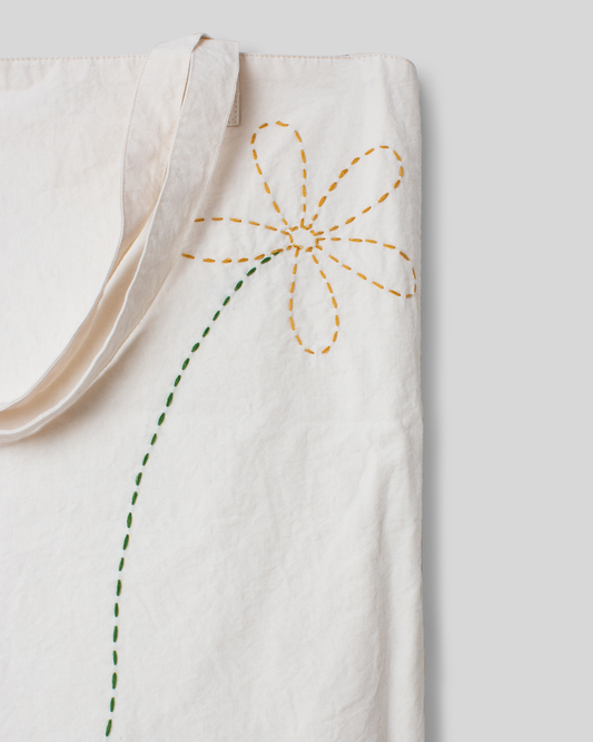 Ewa i Walla | Tasche / Bag Beca Original Creme cotton | 77565 | SS23