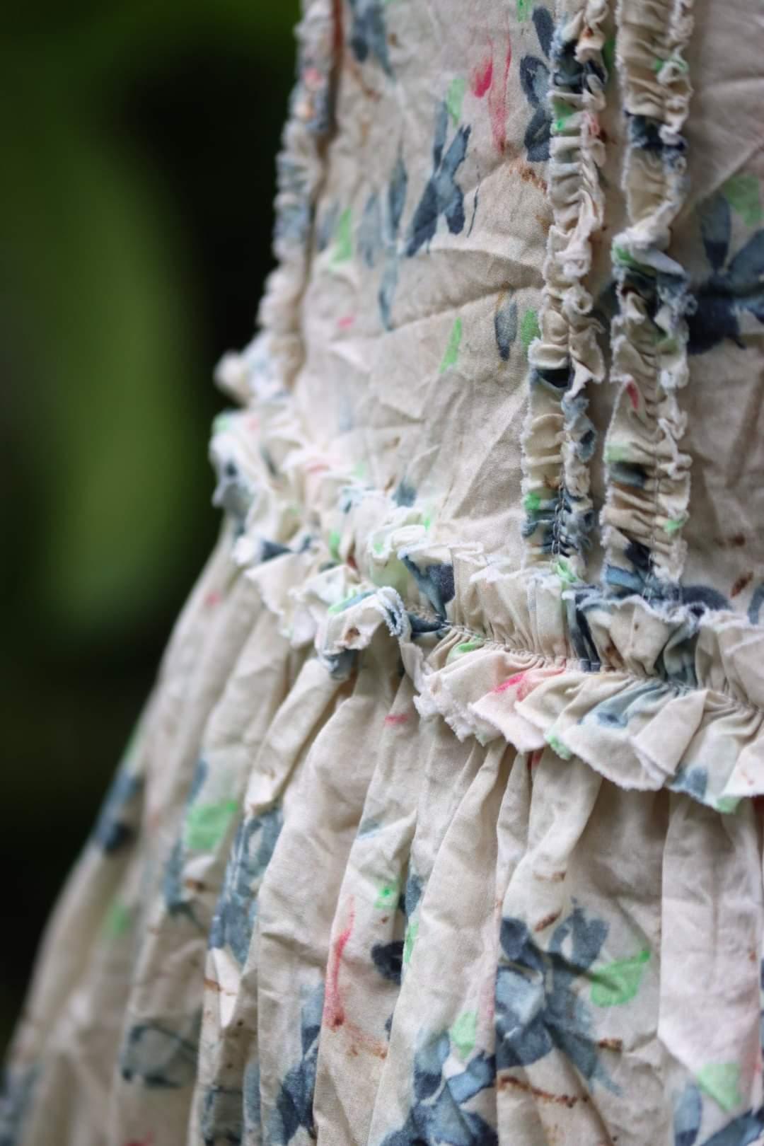 Ewa i Walla | Kleid / Dress ELIN Original Flower Cotton | 55765 | AW22  Elin - Feenreich