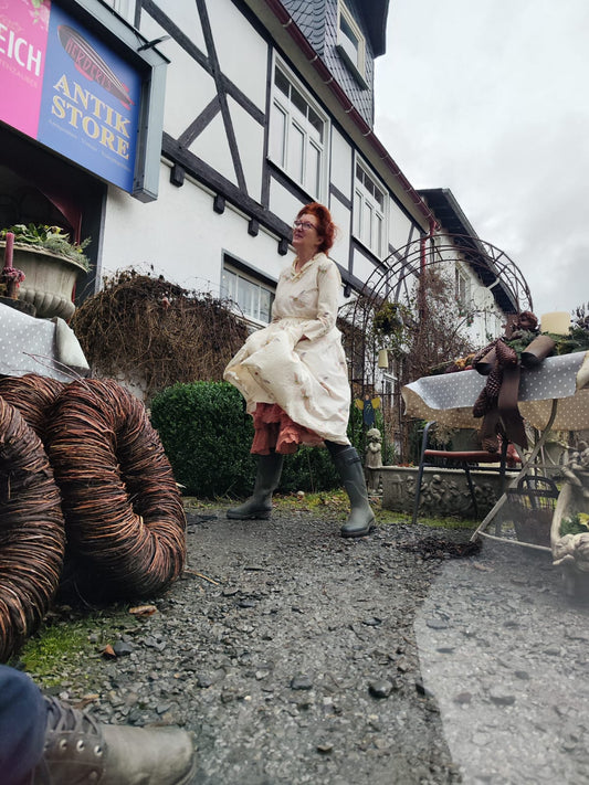 Ewa i Walla | Kleid DITTE Original Flower Baumwolle | 55804| AW21