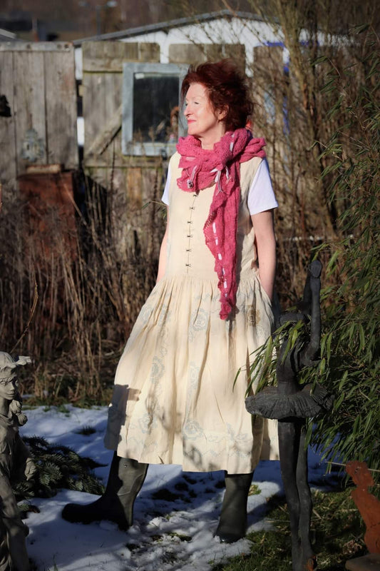 Ewa i Walla | Kleid BETINA Original Print Leinen | 55787 | SS23