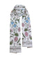 Ivko | Schal / Scarf Floral Pattern Off White | 222580 - Feenreich